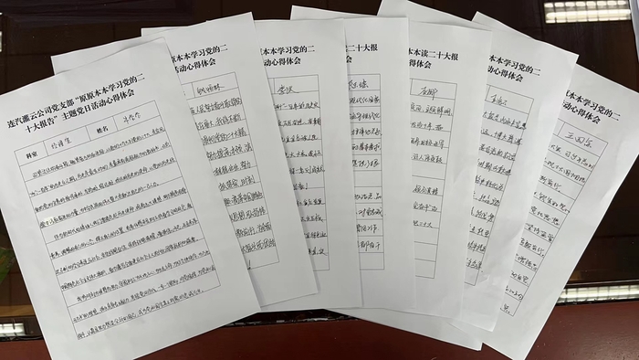 連汽灌云公司黨支部開展“原原本本學(xué)黨的二十大報告”主題黨日活動--李娜 (2).jpg